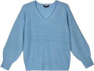 Megztinis moterims Pantoneclo PAN2022110B, mėlynas kaina ir informacija | Megztiniai moterims | pigu.lt