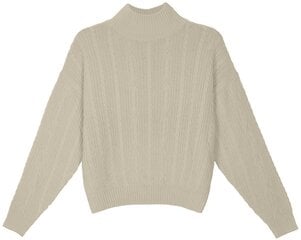 Megztinis moterims Pantoneclo, smėlio spalvos kaina ir informacija | Megztiniai moterims | pigu.lt