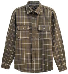 Marškiniai vyrams Pantoneclo PAN2022116A, žali kaina ir informacija | Vyriški marškiniai | pigu.lt