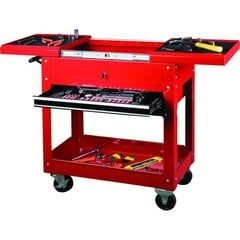 Vežimėlis įrankiams Big Red (2 stalčių) kaina ir informacija | Įrankių dėžės, laikikliai | pigu.lt