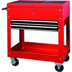 Vežimėlis įrankiams Big Red (2 stalčių) kaina ir informacija | Įrankių dėžės, laikikliai | pigu.lt