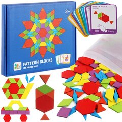 Развивающая головоломка, цветные геометрические фигуры цена и информация | Развивающие игрушки | pigu.lt