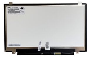 Matrica su jutikliniu ekranu 14" 1920x1080 FHD, IPS, LED, SLIM, matinė, 40pin (dešinėje), A+ kaina ir informacija | Nešiojami kompiuteriai | pigu.lt