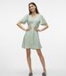 Vero Moda suknelė moterims 10292845*02, žalia/rožinė цена и информация | Suknelės | pigu.lt