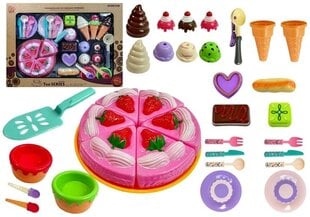 Žaislas saldumynų rinkinys su tortu ir priedais kaina ir informacija | Žaislai mergaitėms | pigu.lt