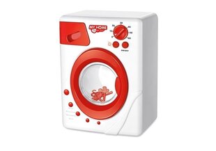 Игрушечная стиральная машина со звуком, белая и красная цена и информация | Игрушки для девочек | pigu.lt