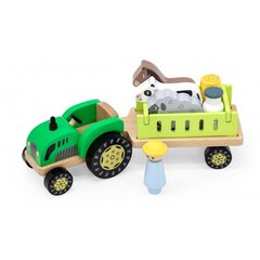 Žaislas traktorius su priedais Viga kaina ir informacija | Žaislai kūdikiams | pigu.lt