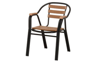 Kėdė Bella 634841, ruda kaina ir informacija | Lauko kėdės, foteliai, pufai | pigu.lt