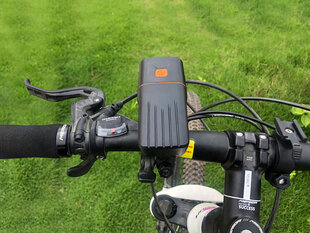 Велосипедный фонарь + задний фонарь цена и информация | Велосипедные фонари, отражатели | pigu.lt