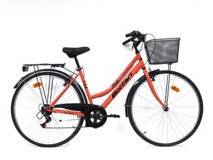 Prekė su pažeista pakuote. Miesto dviratis Bottari Piso 28", oranžinis kaina ir informacija | Sporto, laisvalaikio, turizmo prekės su pažeista pakuote | pigu.lt
