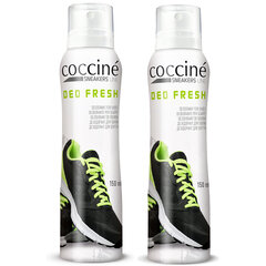 Coccine sportinių batų dezodorantas Deo Fresh, 150 ml, 2 vnt. kaina ir informacija | Drabužių ir avalynės priežiūros priemonės | pigu.lt