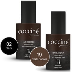 Coccine batų maskuoklis Leather Repair, juodas/rudas, 10 ml kaina ir informacija | Drabužių ir avalynės priežiūros priemonės | pigu.lt