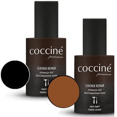 Coccine batų maskuoklis Leather Repair, juodas/rudas, 10 ml kaina ir informacija | Drabužių ir avalynės priežiūros priemonės | pigu.lt