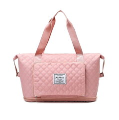 Дорожная сумка G53, розовая цена и информация | Чемоданы, дорожные сумки  | pigu.lt
