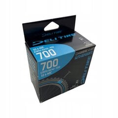 Dviračio kamera Deli Tire 700x32/40C", juoda цена и информация | Покрышки, шины для велосипеда | pigu.lt