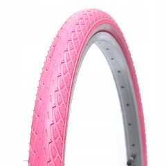 DELI TIRE SA 206 24x1.75 PINK Pink HIT цена и информация | Покрышки, шины для велосипеда | pigu.lt