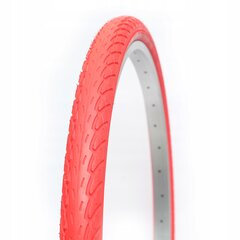 Dviračio padanga Deli Tire 206 24x1.75", raudona цена и информация | Покрышки, шины для велосипеда | pigu.lt