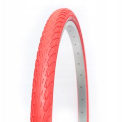 DELI TIRE SA 206 24x1.75 RED BIKE TYRE цена и информация | Покрышки, шины для велосипеда | pigu.lt