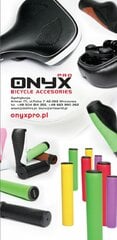 Dviračio vairo rankena Onyx Grip, 12 cm kaina ir informacija | Dviračio vairo rankenos | pigu.lt