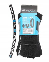 Dviračių padangos Deli Tire 27,5", juoda цена и информация | Покрышки, шины для велосипеда | pigu.lt