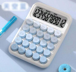Механический калькулятор, Electronics LV-2065, синий, 1 шт цена и информация | Канцелярские товары | pigu.lt