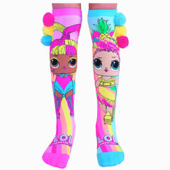 Kojinės mergaitėms Madmia L.O.L Surprise Chica & Glow, įvairių spalvų kaina ir informacija | Kojinės, pėdkelnės mergaitėms | pigu.lt
