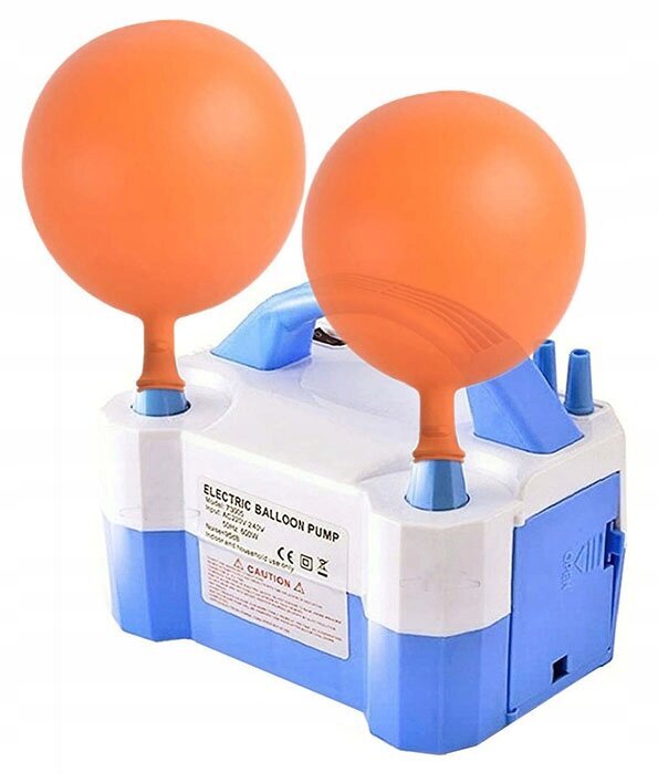 Elektrinė oro balionų pompa, mėlyna цена и информация | Balionai | pigu.lt