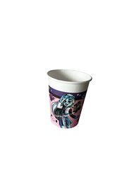 Vienkartiniai puodeliai Monster High, 8 vnt. kaina ir informacija | Vienkartiniai indai šventėms | pigu.lt