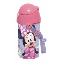 Поилка с трубочкой Disney, Минни Маус, 500мл цена и информация | Фляги для воды | pigu.lt