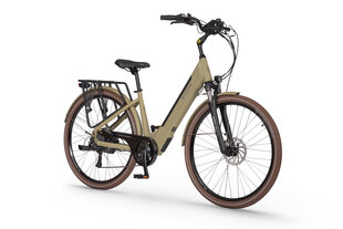 Elektrinis dviratis Ecobike X-City Cappuccino 28", rudas kaina ir informacija | Elektriniai dviračiai | pigu.lt