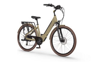 Elektrinis dviratis EcoBike X-City Cappuccino 28", rudas kaina ir informacija | Elektriniai dviračiai | pigu.lt