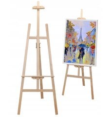 Medinis molbertas Woodok, 178 cm kaina ir informacija | Piešimo, tapybos, lipdymo reikmenys | pigu.lt