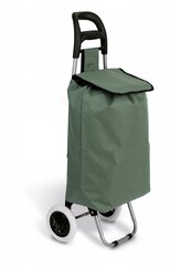 Pirkinių vežimėlis Tadar, žalias kaina ir informacija | Pirkinių krepšiai | pigu.lt