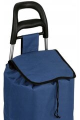 Pirkinių vežimėlis Tadar, mėlynas kaina ir informacija | Pirkinių krepšiai | pigu.lt