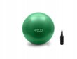Pripučiamas gimnastikos kamuolys su pompa 4fizjo, 75cm, žalias kaina ir informacija | Gimnastikos kamuoliai | pigu.lt