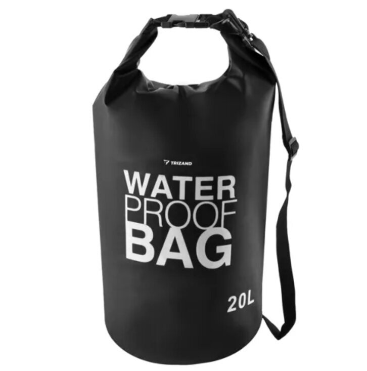 Vandeniui atsparus krepšys, 20l kaina ir informacija | Vandeniui atsparūs maišai, apsiaustai nuo lietaus | pigu.lt
