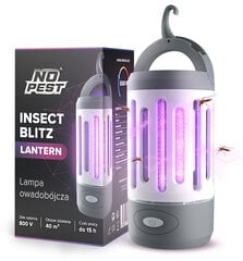 Лампа от насекомых No-Pest, 13х7 см цена и информация | Средства от комаров и клещей | pigu.lt