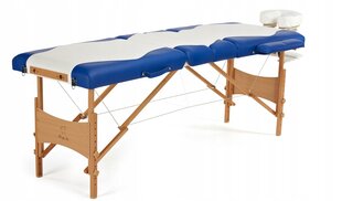 Masažo stalas Bodyfit, 188x61 cm, mėlynas цена и информация | Аксессуары для массажа | pigu.lt