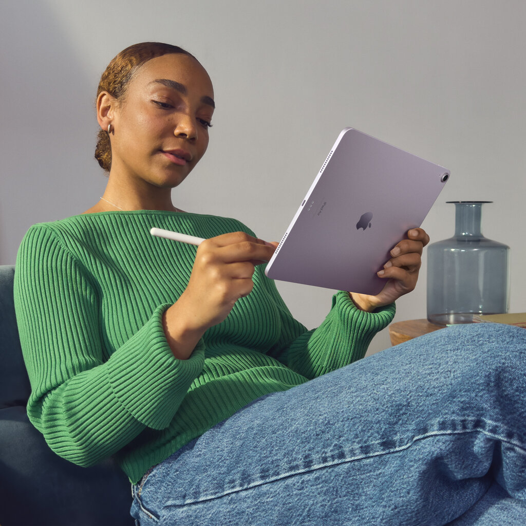 iPad Air 11" M2 Wi-Fi 128GB - Purple - MUWF3HC/A цена и информация | Planšetiniai kompiuteriai | pigu.lt