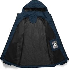 Мужская водонепроницаемая ветрозащитная куртка SwissWell, синяя цена и информация | Мужские куртки | pigu.lt