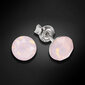 Sidabriniai auskarai moterims DiamondSky Classic Rose Water Opal su Swarovski kristalais DS02A917 цена и информация | Auskarai | pigu.lt