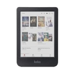 Elektroninių knygų skaityklė Rakuten Kobo Clara 16 GB Wi-Fi Black kaina ir informacija | Elektroninių knygų skaityklės | pigu.lt