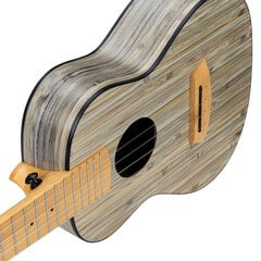 Elektroakustinė tenorinė ukulelė Cascha Bamboo Graphite HH 2317E kaina ir informacija | Gitaros | pigu.lt