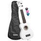 Soprano ukulelė Cascha Linden balta HH 3967 kaina ir informacija | Gitaros | pigu.lt