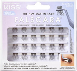 Dirbtinės blakstienos Kiss Lashes Falscara Shorty Wisps Multipack, 24 vnt. kaina ir informacija | Priklijuojamos blakstienos, blakstienų rietikliai | pigu.lt