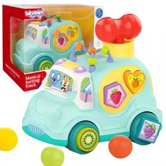 Žaislas automobilis su garso efektais Woopie Baby kaina ir informacija | Žaislai kūdikiams | pigu.lt