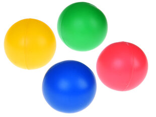 Spalvotų kamuoliukų rinkinys, 4 vnt. kaina ir informacija | Žaislai berniukams | pigu.lt