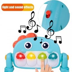 Žaislas kilimėlis su garso efektais dinozauras Woopie Baby kaina ir informacija | Žaislai kūdikiams | pigu.lt