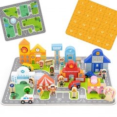 Miesto konstravimo rinkinys su priedais Viga kaina ir informacija | Žaislai berniukams | pigu.lt