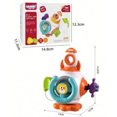 Sensorinis žaislas 6in1 Woopie Baby kaina ir informacija | Lavinamieji žaislai | pigu.lt